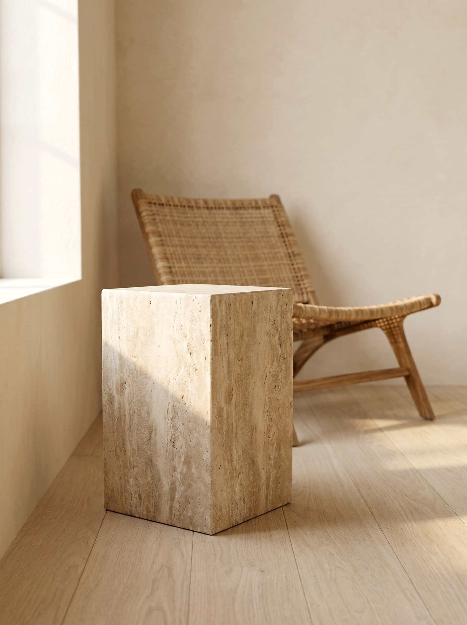 How to tell real travertine from an imitation