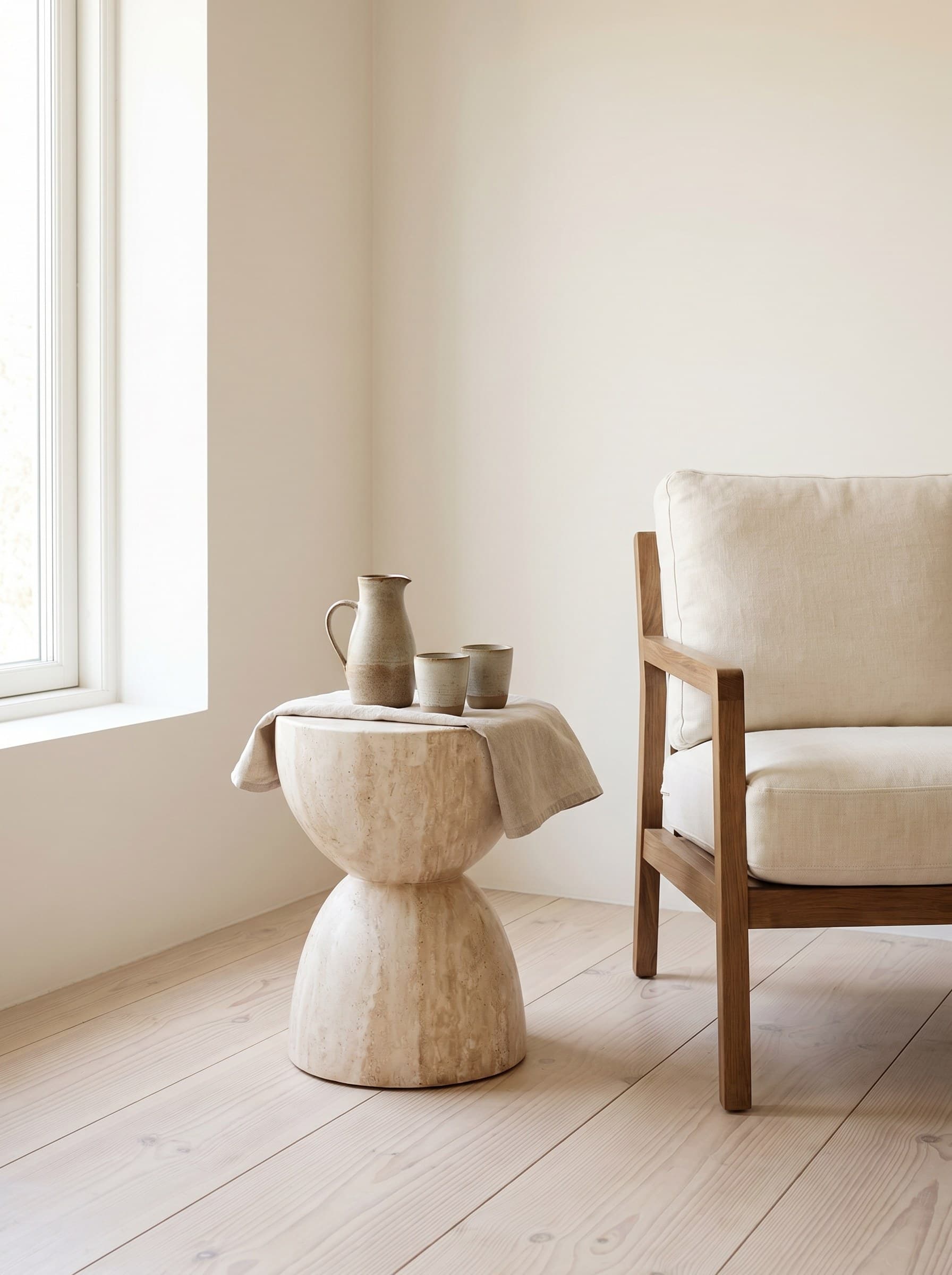 Types of travertine: colours, origin and finishes