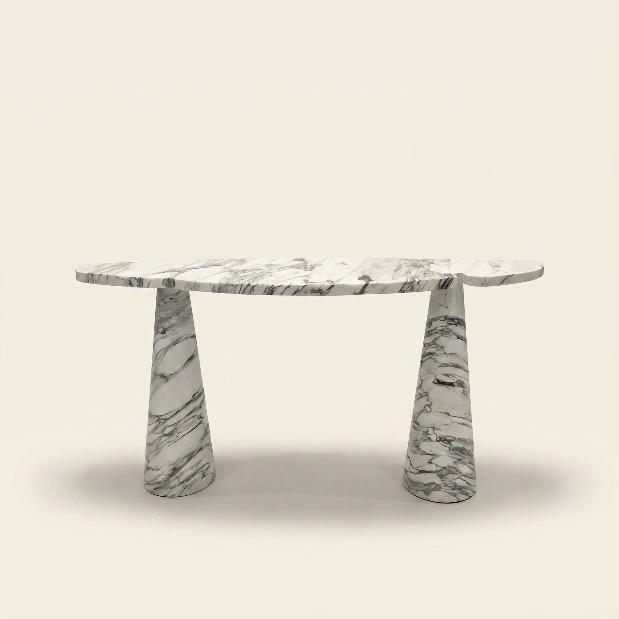 Eros Decorative Stand — Marble, handmade natural stone